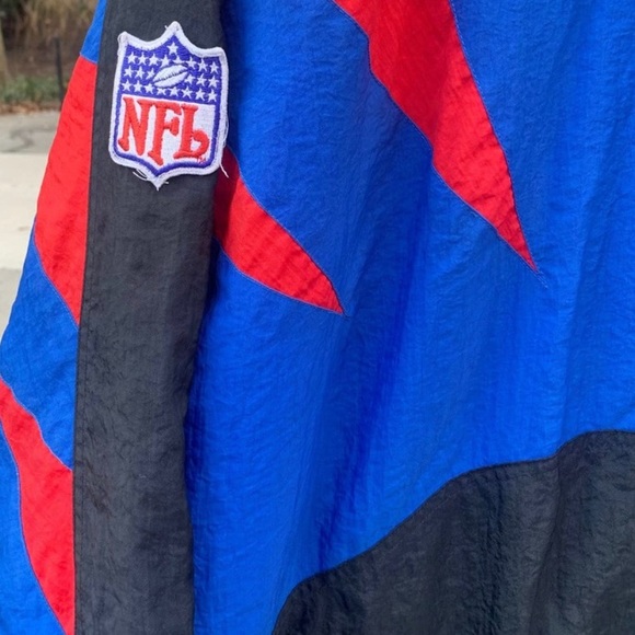 90s VTG Shark Tooth | NFL Pro Line | NEW YORK GIANTS Jacket - Picture 10 of 12